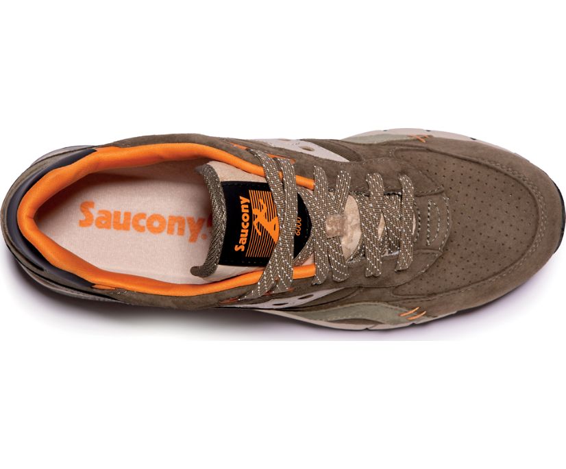 Saucony Shadow 6000 Destination Unknown Women's Originals Olive / Orange | AU 079QMAZ